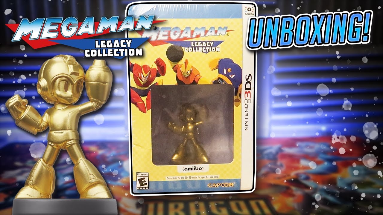 Mega Man Legacy Collection for 3DS Unboxing! | Mikeinoid