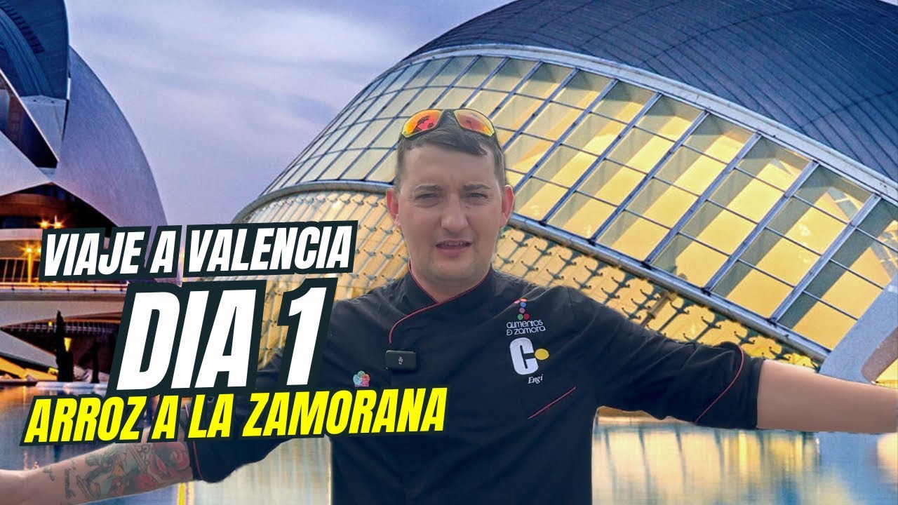 HACIENDO ARROZ A LA ZAMORANA EN VALÈNCIA 🥘 🔥 