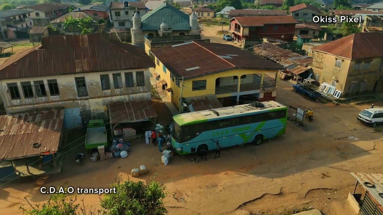 Ejigbo have 15 motor parks going from Ejigbo to Abidjan every Sunday 