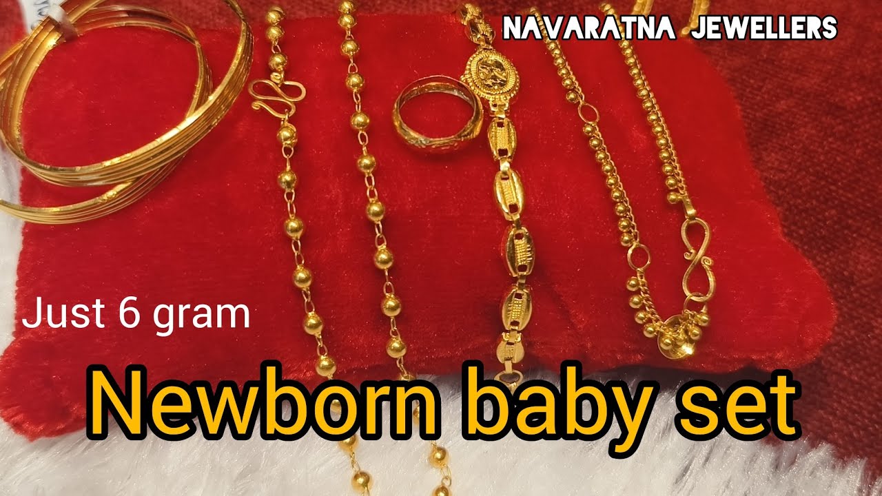 Newborn Baby Collection // #Navaratna Jewellers 916 Huid // @mettupalayam