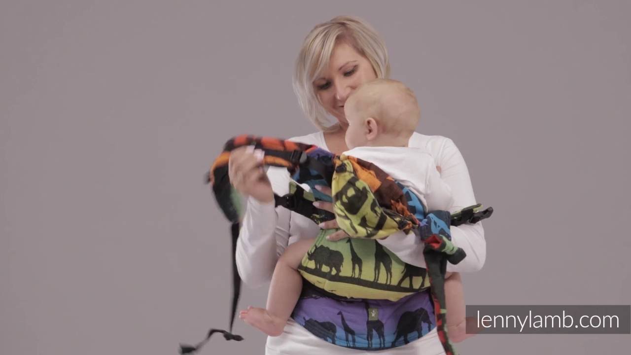 Ergonomic Carrier Front carry Straps crossed