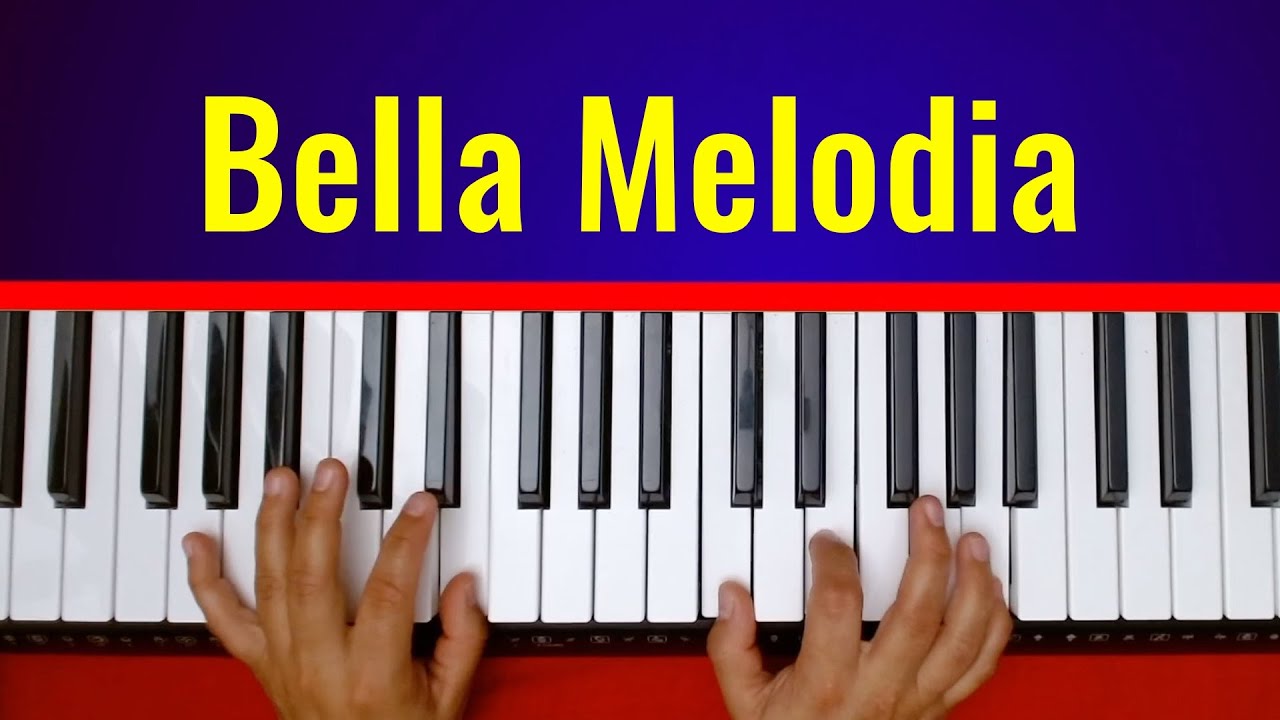 APRENDE ESTA BELLA MELODIA PARA MINISTRAR EN PIANO SUPER FACIL
