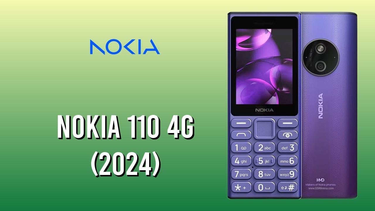 Nokia 110 4G (2024) | Classic Design with Modern Connectivity