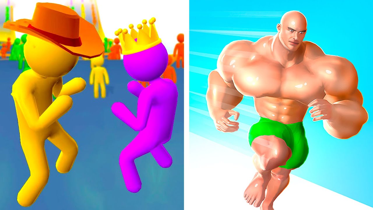 Giant Rush vs Muscle Rush💘💝💖Walkthrough Max Gameplay BB1243