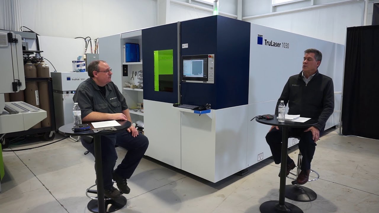 Thirsty 4 Knowledge: Ep. 2 - Trumpf TruLaser 1030 with Dave Wetzel and John Moran