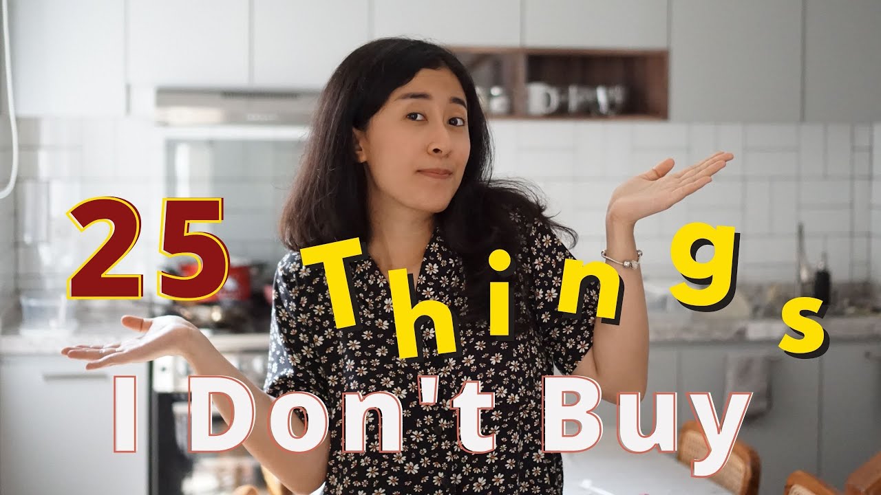 25 Things I Don't Buy in 2023 | Minimalis Indonesia