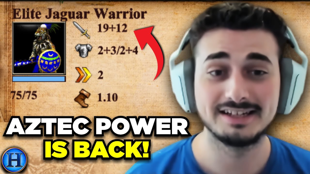 New Aztec Jaguar Warriors are AMAZING | AoE2