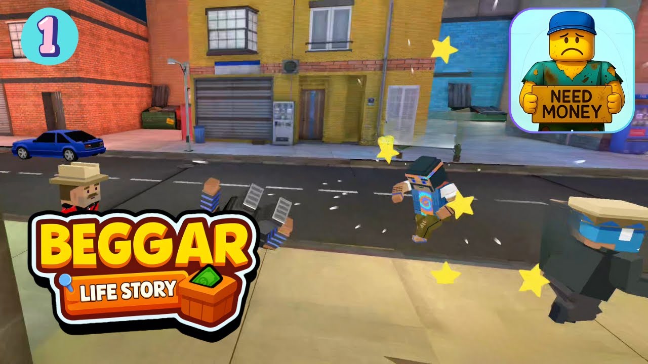 Money Beggar Street Story 💸 First Impression &ndash; My Struggle Living on the Street in Beggar Life