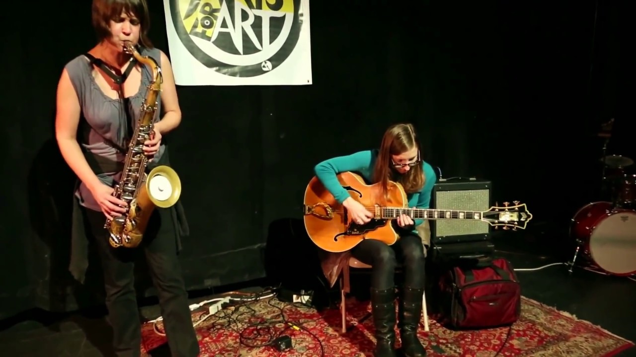 Ingrid Laubrock & Mary Halvorson - Arts For Art / Evolving Music Series, NYC - Feb 4 2013