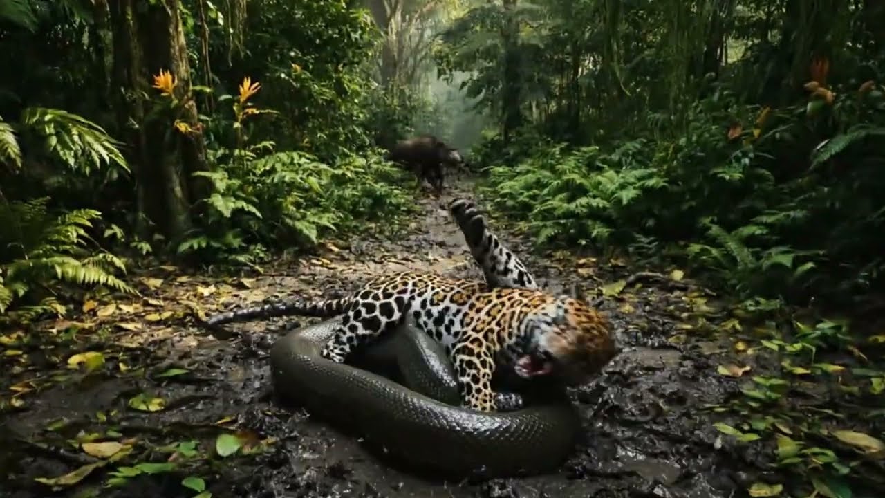 Jungle Run | Cinematic Wildlife Chase in 8K Ultra Realism