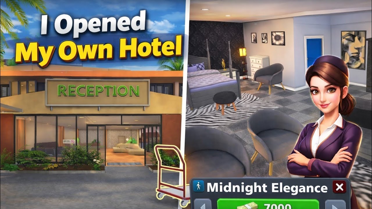I Opened My Own Hotel Room Service | Supermarket Simulator #1 