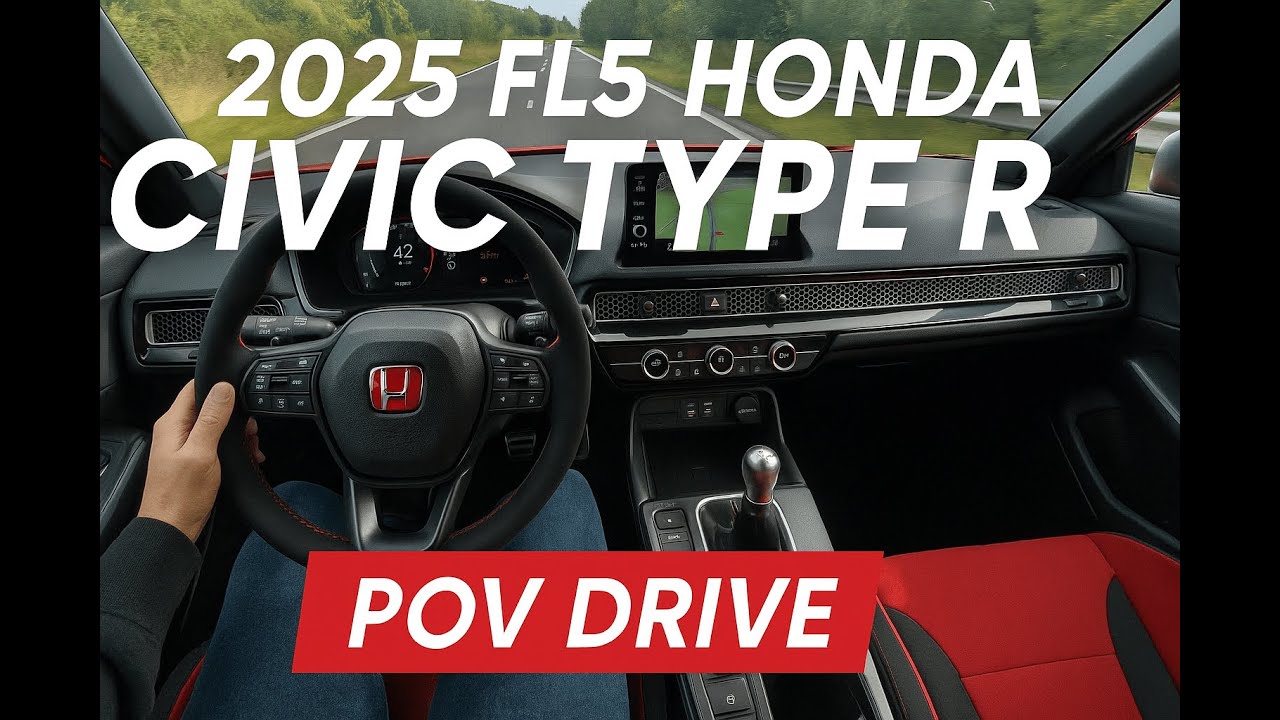 POV: Driving the 2025 Civic Type R FL5 – Pure Adrenaline