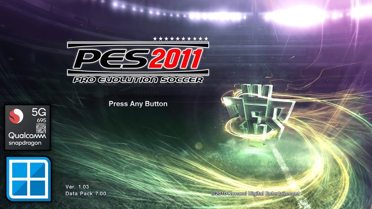 PES 2011 PC PES Edit V 2.2.1 Winlator V.11.1 Snapdragon 695 Poco X5 5G