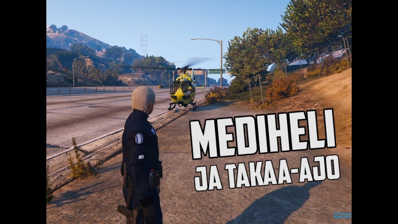 GTA V RP Naamareita ja takaa-ajoja #8 (Poliisi)