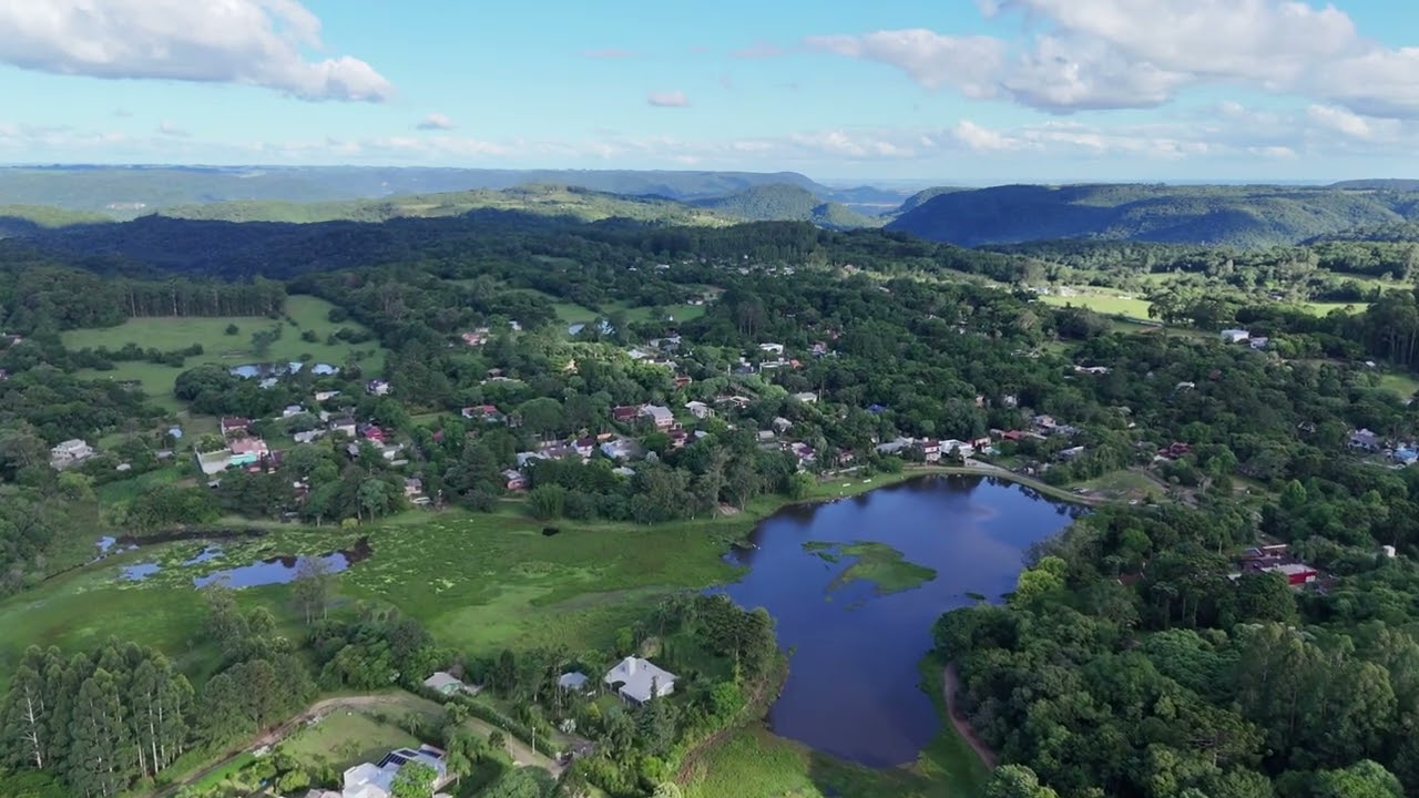 Itaara vista de cima ... voo de drone DJI mini 4 pro
