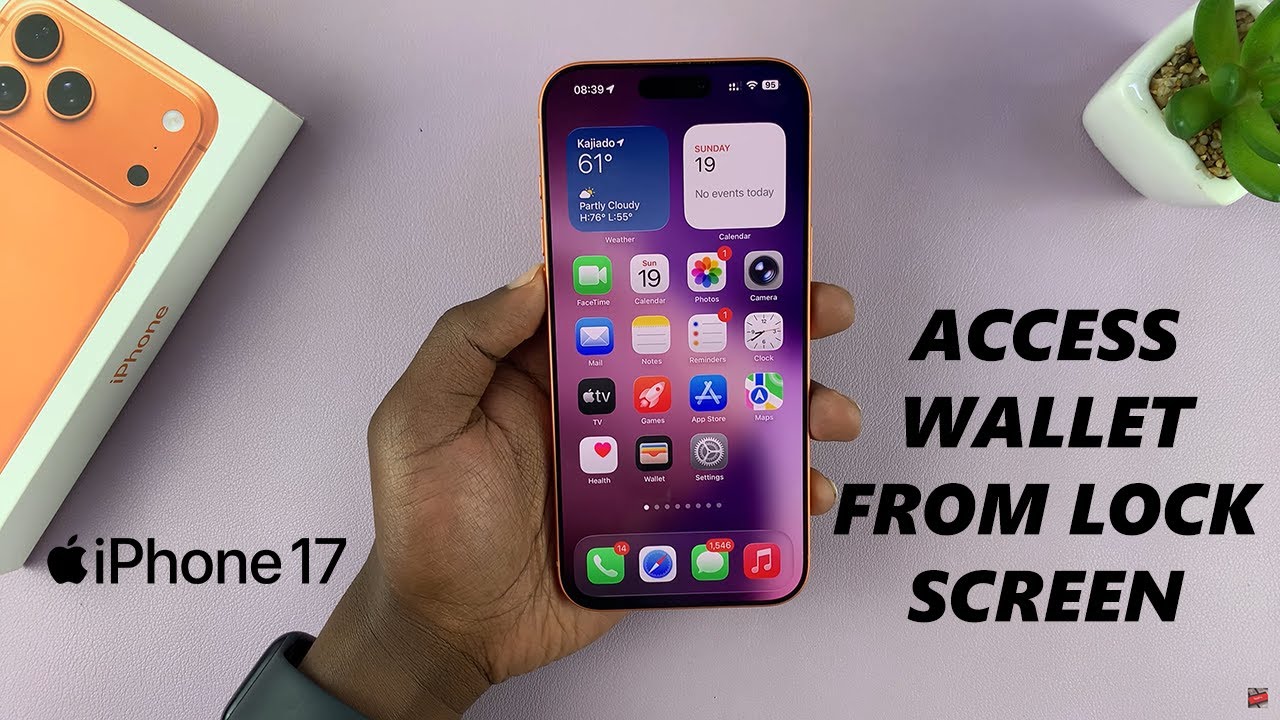 Как открыть Apple Wallet с экрана блокировки на iPhone 17/17 Pro