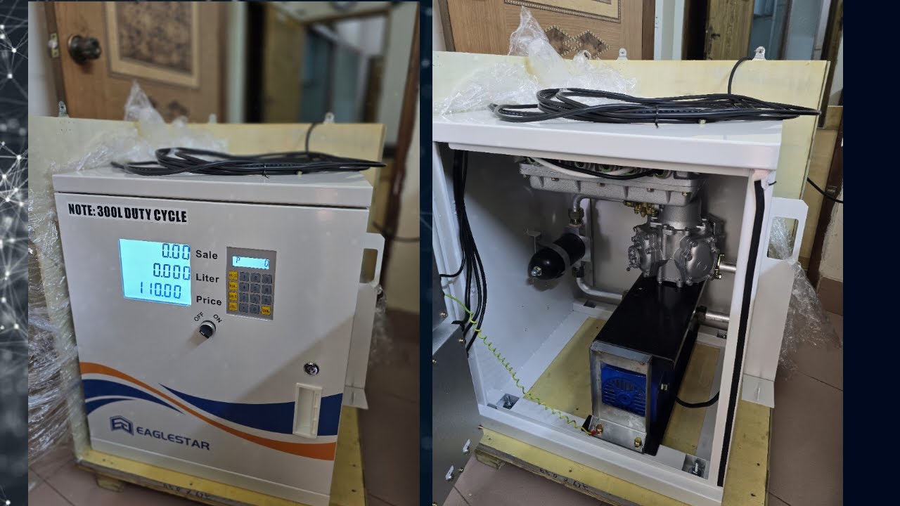 Eagle star portable fuel dispenser unboxing
