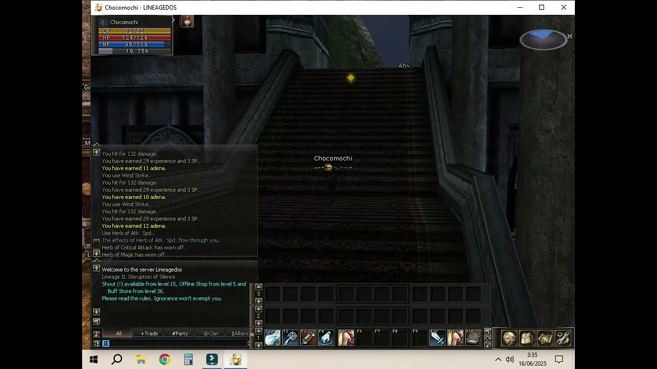 DAY 1 LINEAGEDOS STARTING