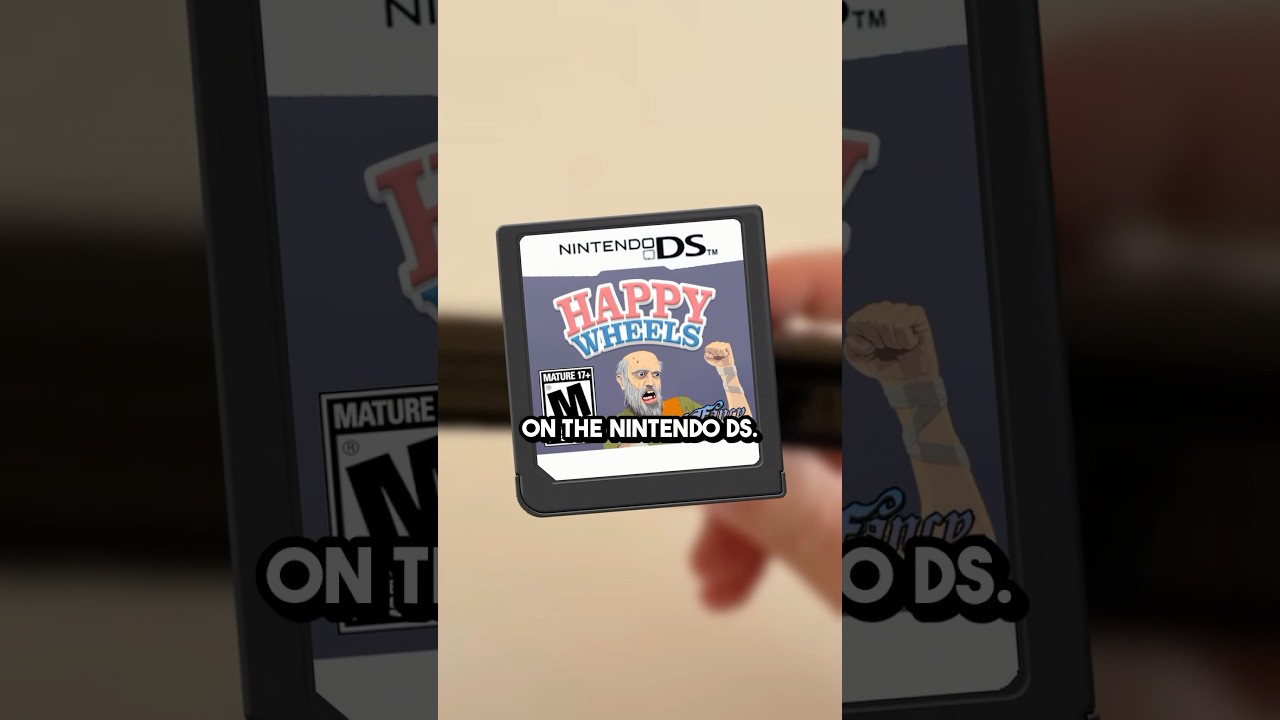 Счастливые колёса на DS?! #игры #nintendo #шорты