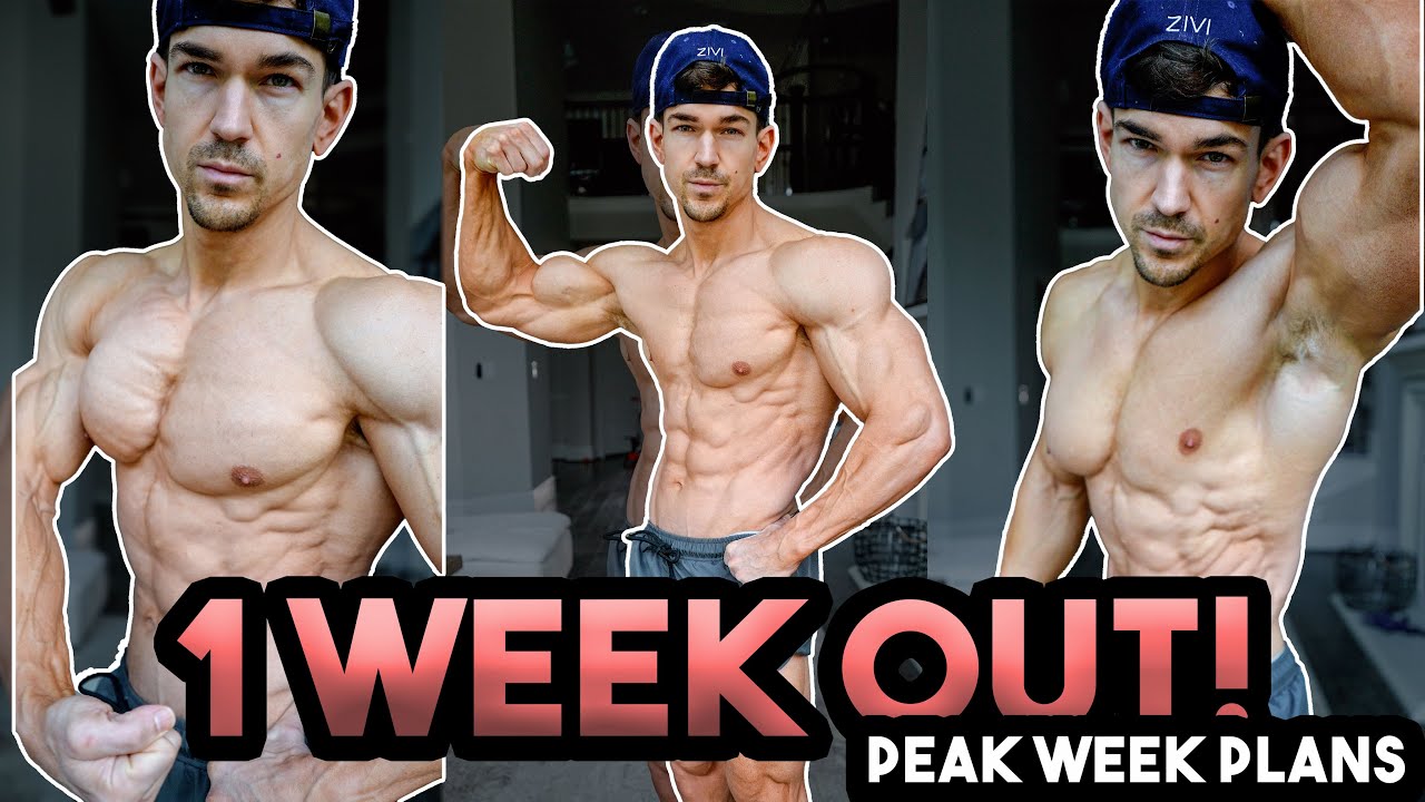 1 WEEK OUT! | PUSH WORKOUT | NATTY ROAD TO PRO EP 16