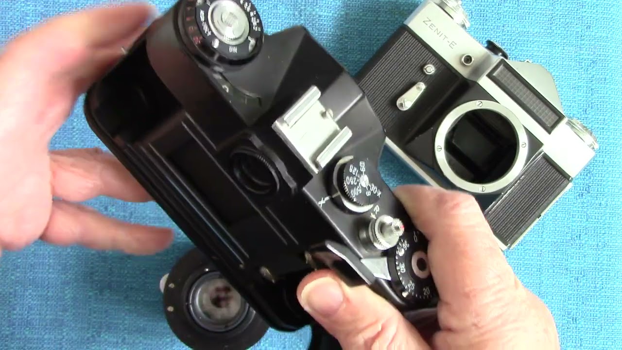 Russian Film Camera: ZENIT EM Moscow Olympics model