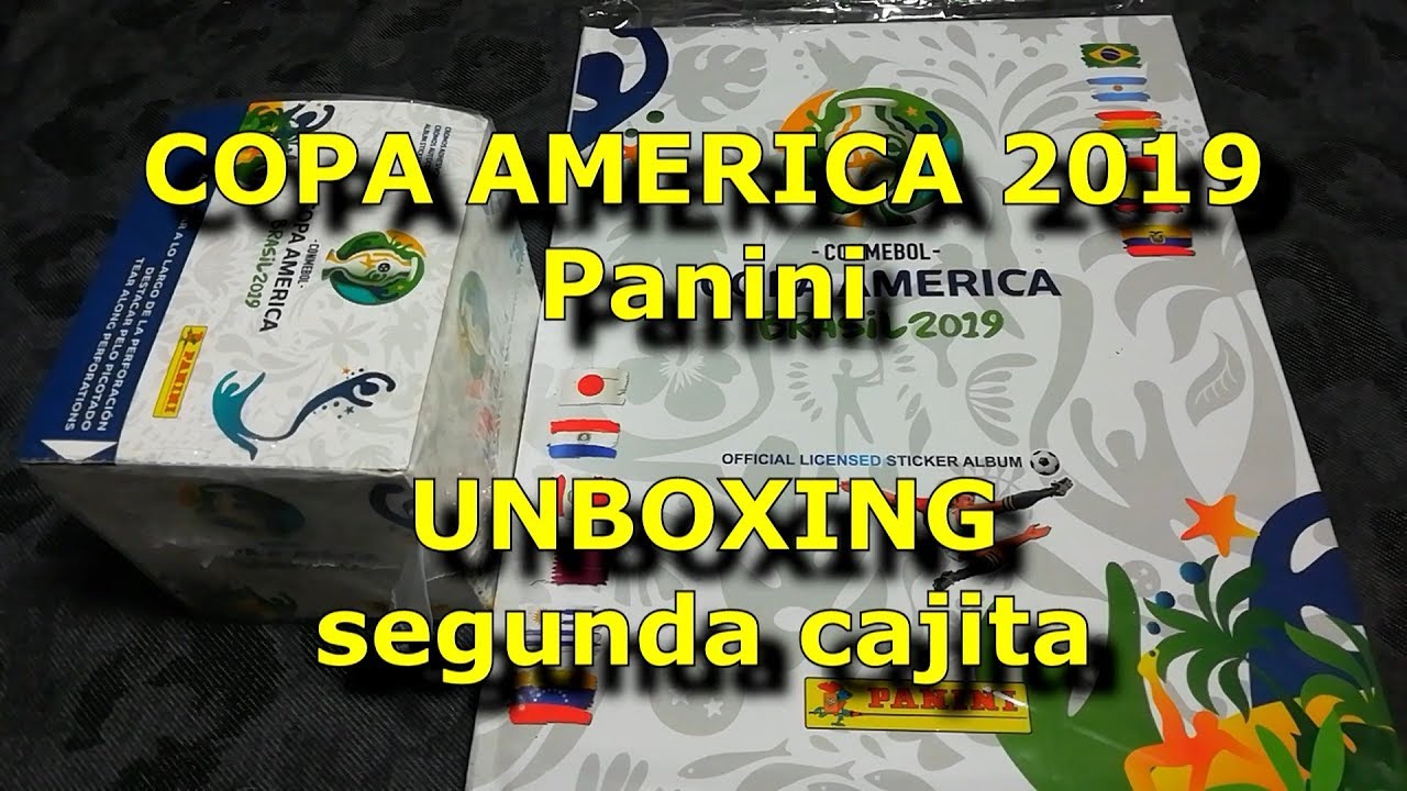 ALBUM COPA AMERICA BRASIL 2019 - UNBOXING, PATRON X (Panini)