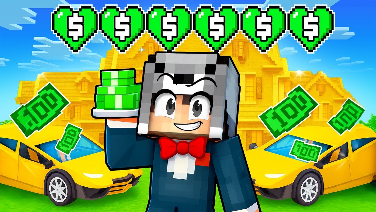 NASIL BİR GÜNDE MİLYARDER OLDUM - Minecraft