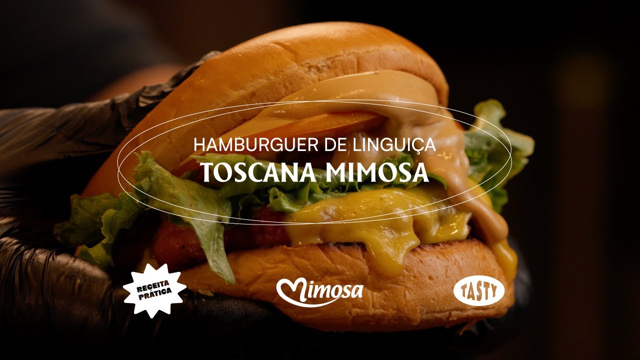 Hambúrguer de linguiça que vai te surpreender