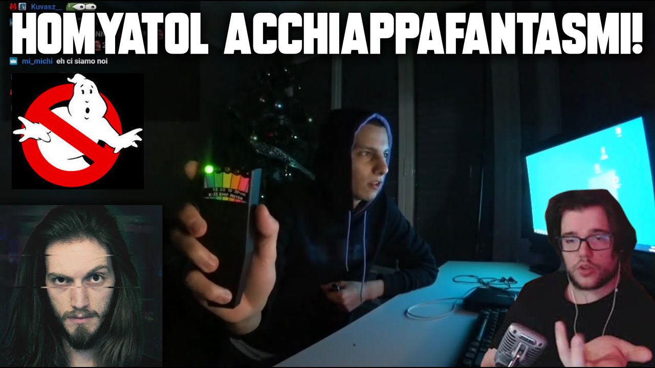 HOMYATOL ACCHIAPPAFANTASMI CON ILMASSEO ED ENKK! 😱