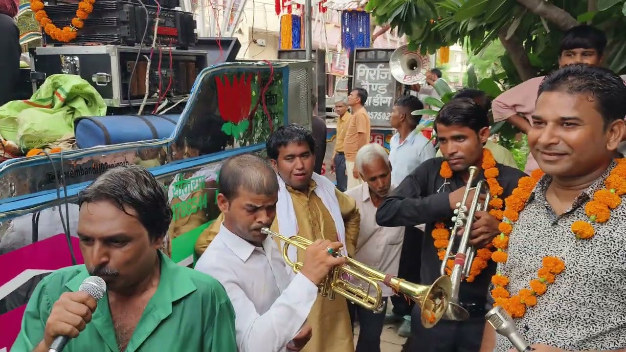Prem band Rajghar ganesh chaturthi program new song tere hare sawal ka jawab ban jaungi...🥰🥰🥰