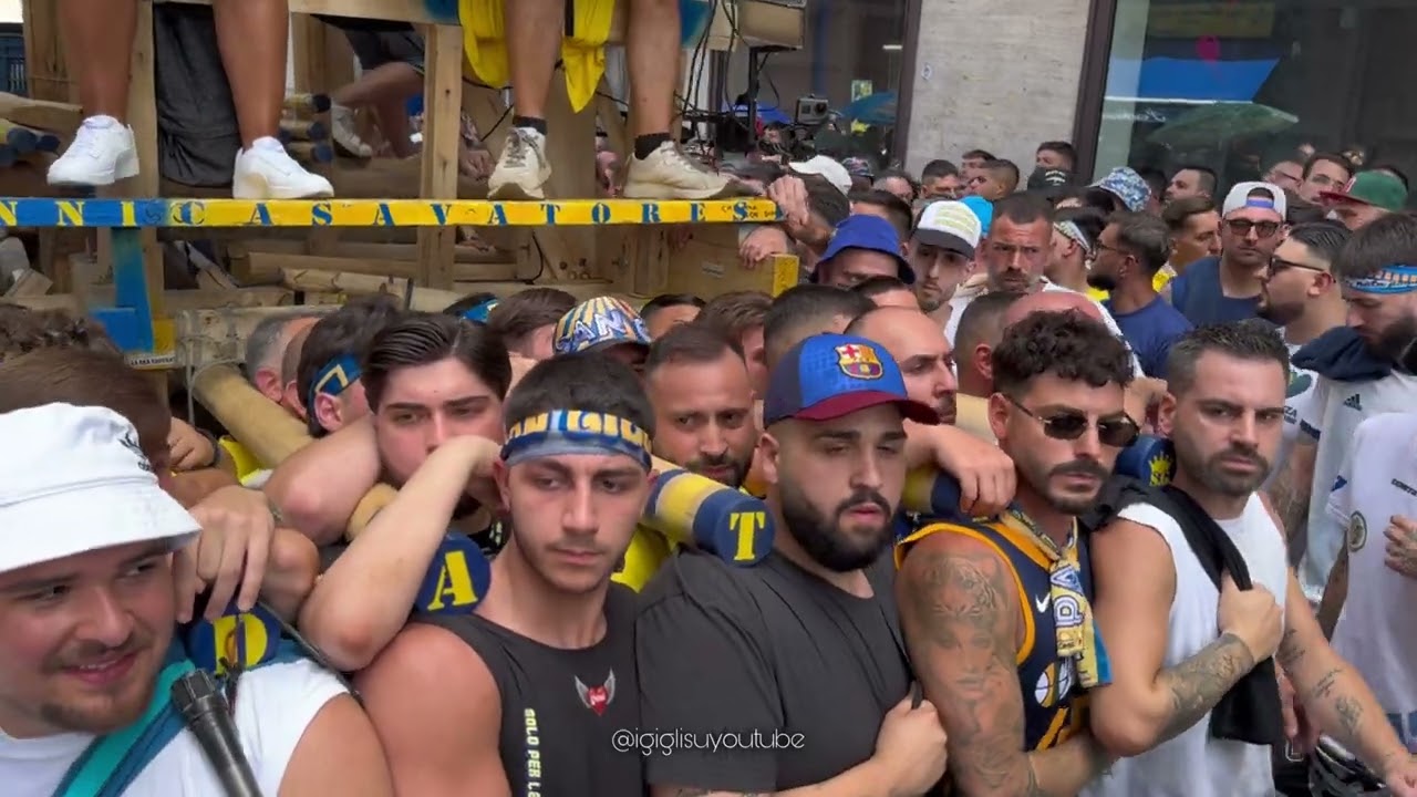 CASAVATORE 2025 - SAN GIOVANNI ARRIVO IN PIAZZA DI NOCERA