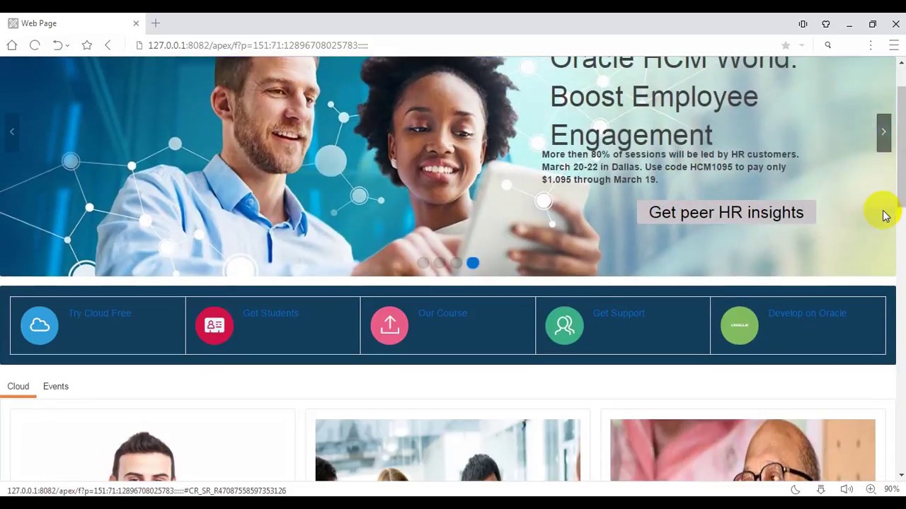 Oracle APEX - Online School/University Apps Build in Oracle APEX