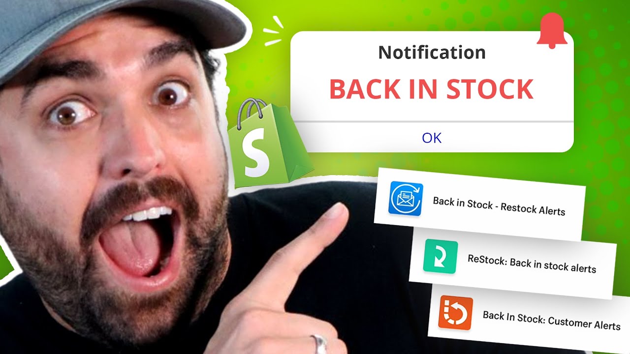 Never Miss A Sale With Shopify RESTOCK Alerts [TUTORIAL]