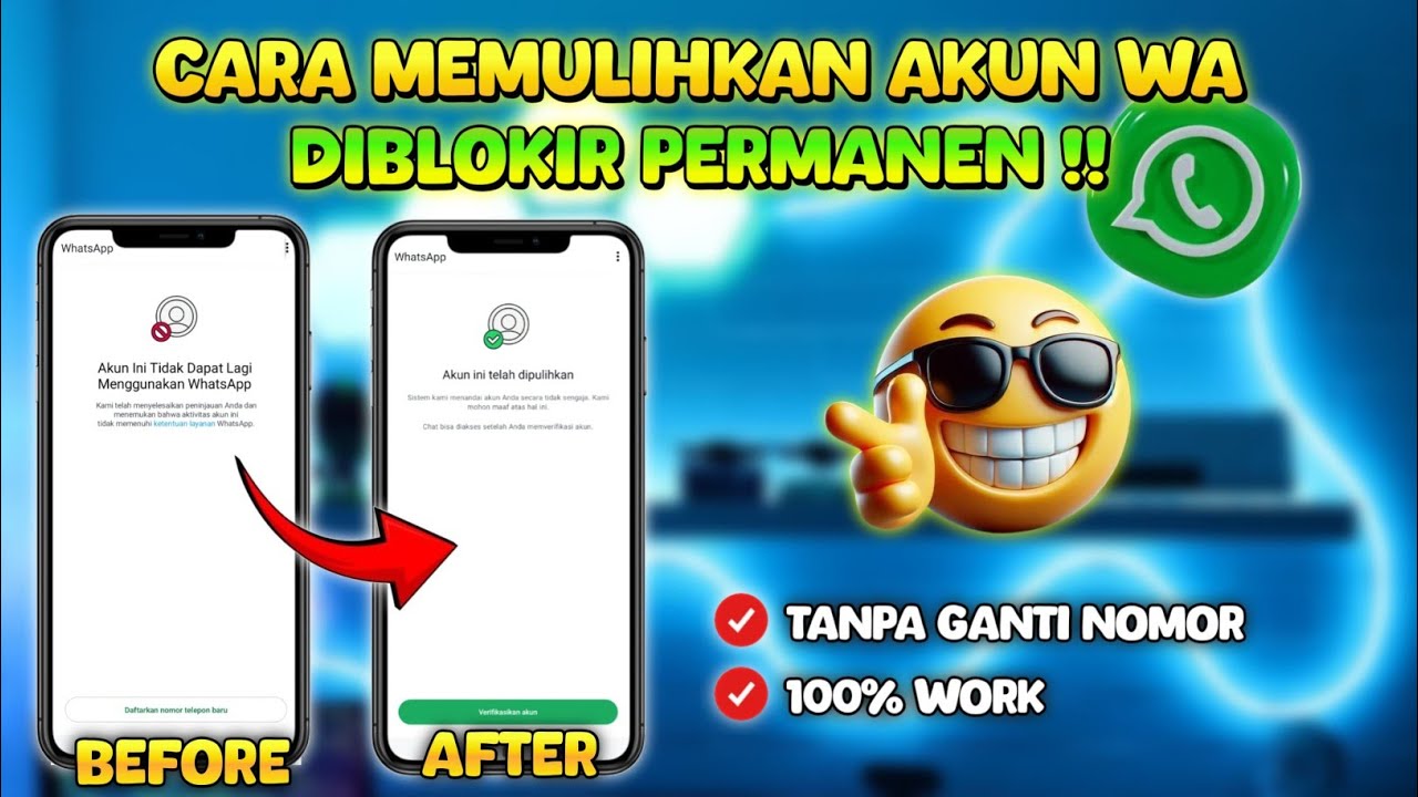 LANGSUNG PULIH‼️ Cara Mengatasi WA Kena Blokir Permanen Terbaru 2025