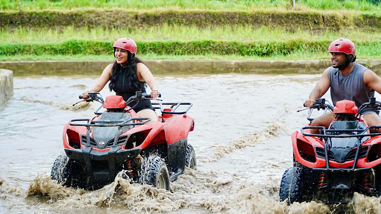 ATV Temple Run in Ubud! 😱 Crazy Fun Bali Adventure You MUST Try! #trending #bali #viral