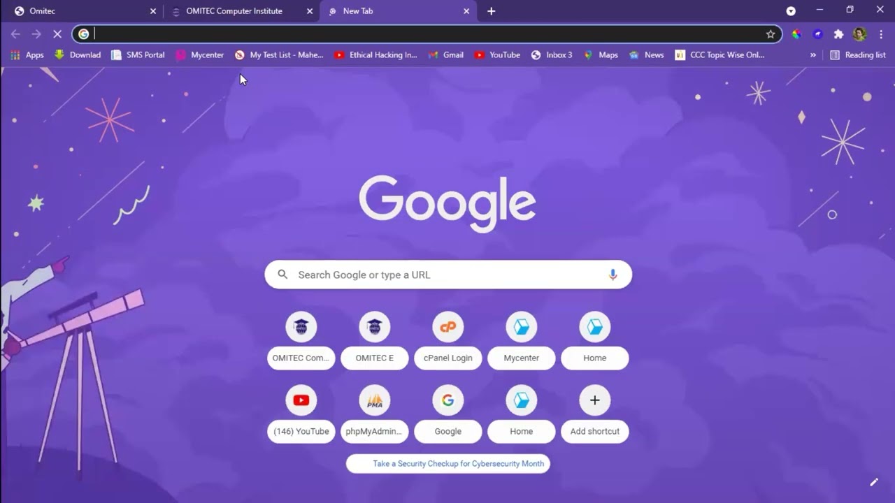 Create Omitec Front Page Advance Web Designing [Hindi] #19
