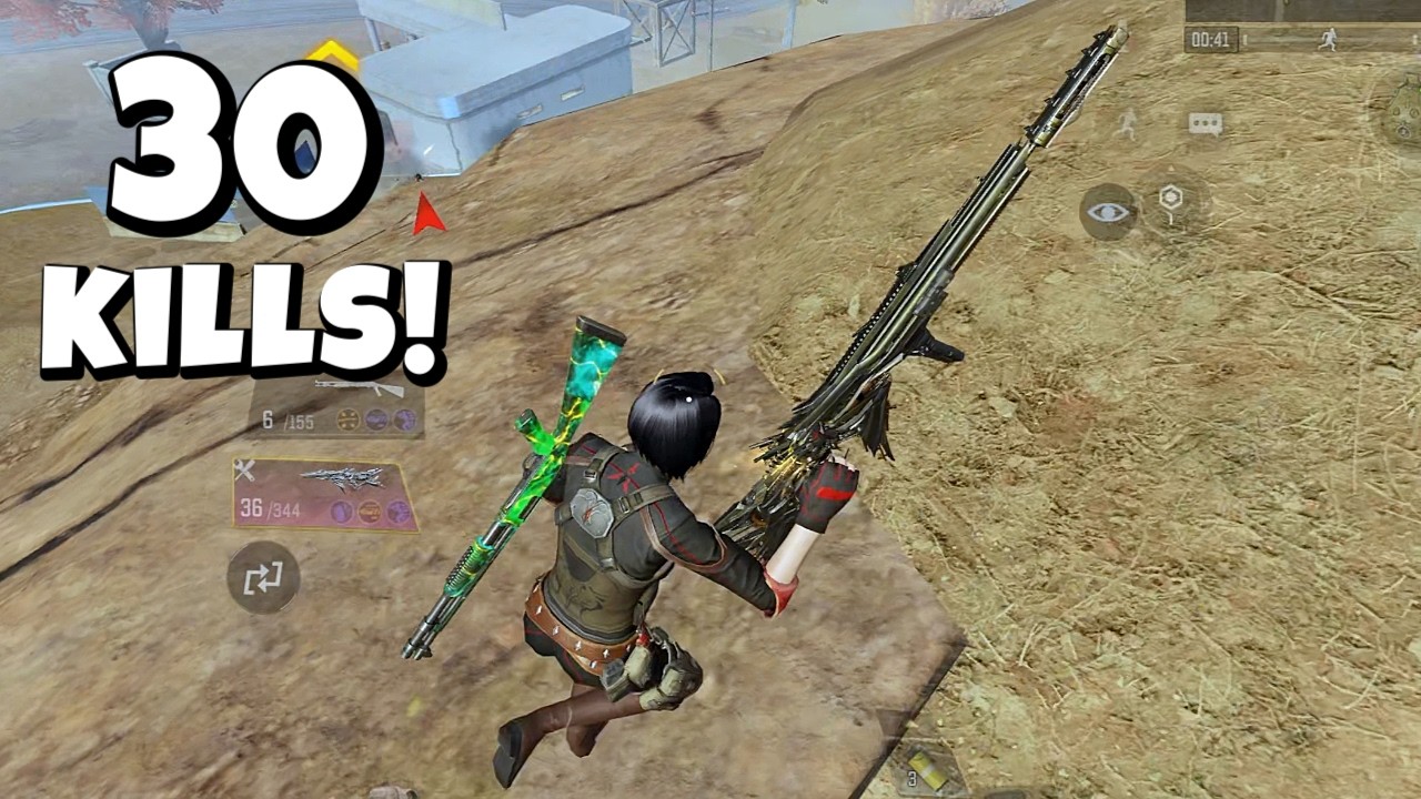 Mythic Lachmann Over the Mythic AK117 30 Kills solo v Squad Call of Duty Mobile!