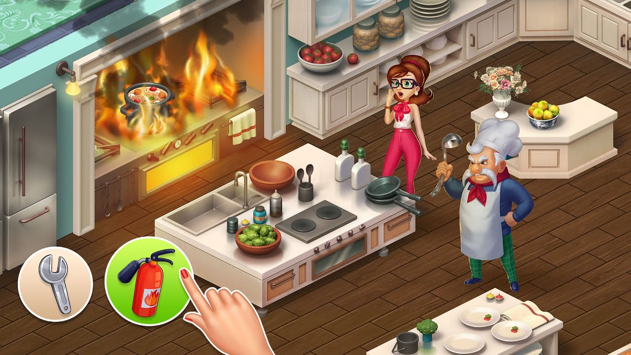 Manor Cafe - Match-3 and Decoration Game