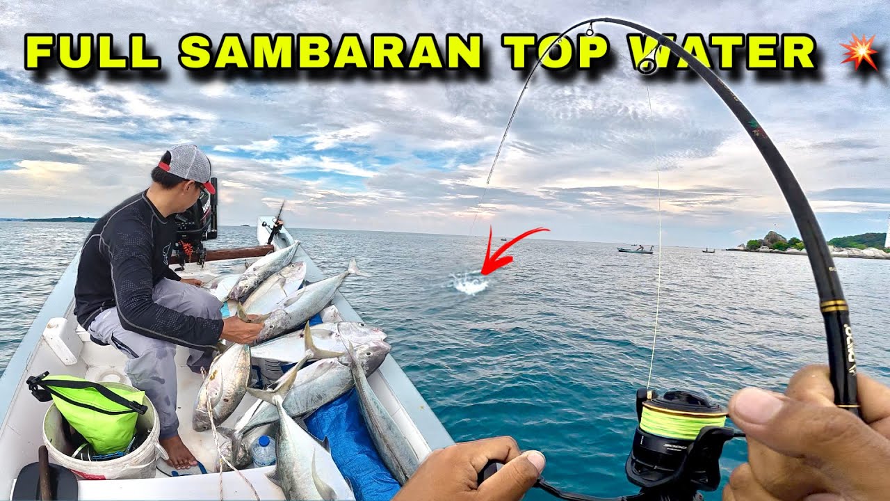 SPOT EDYANN .!!! CASTING POPPER 20GRAM SAMBARAN DEPAN MATA , TES DAIDO BLACK REAPER TERBARU