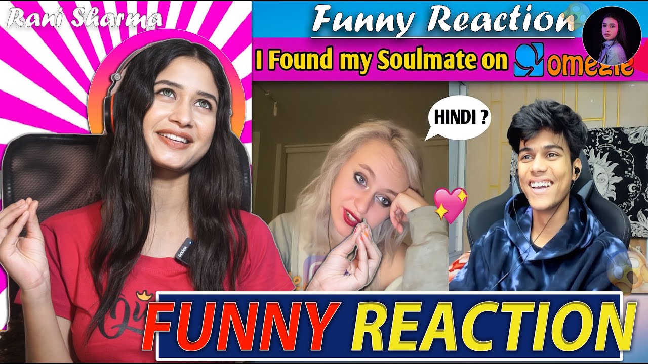 @adarshuc  Found his Soulmate on OMEGLE 😍 | Funny Reaction by Rani Sharma