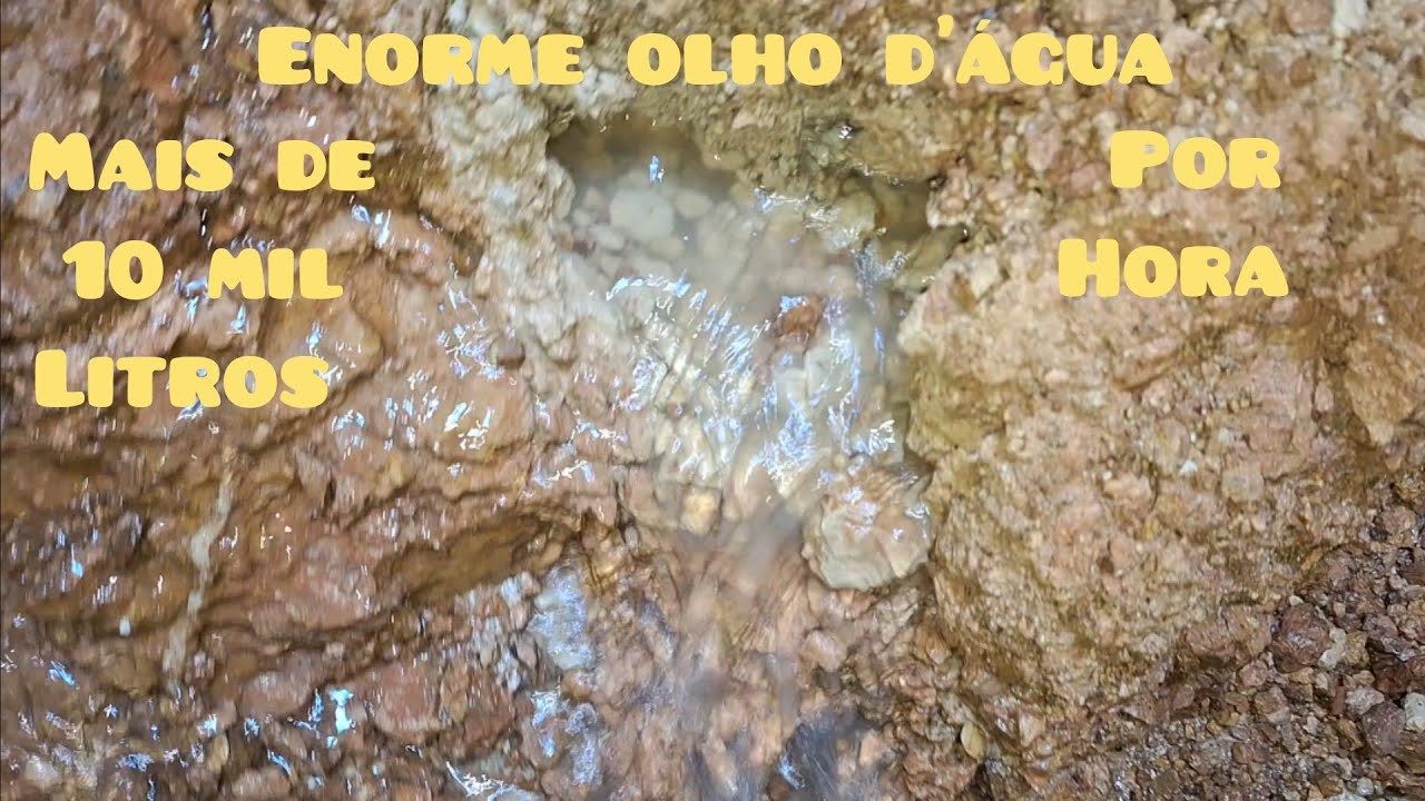 como cavar poço cisterna com muita água na Rocha