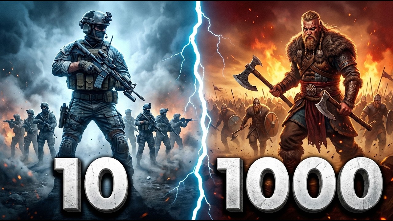 ЧТО ЕСЛИ 10 СПЕЦНАЗАВЦЕВ ПРОТИВ 1000 ВИКИНГОВ? КТО КОГО?