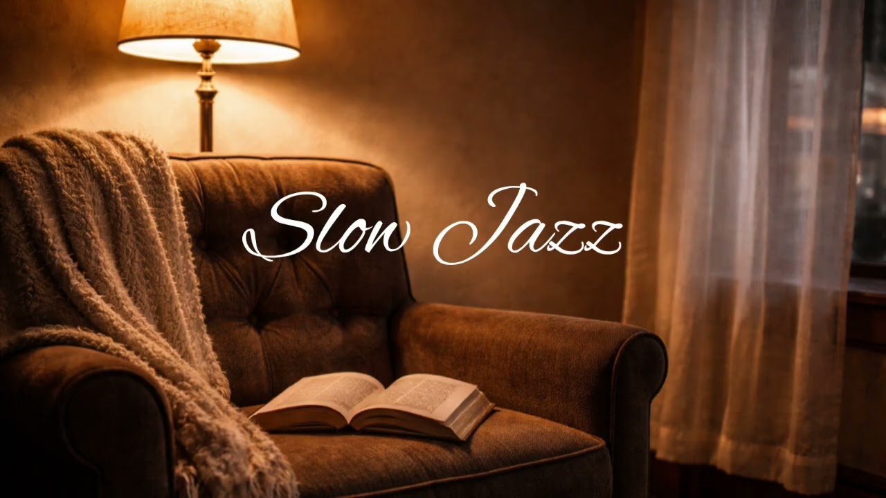 Slow Jazz Music ● Relaxing Slow Jazz for Study, Work, Sleep & Chill – Smooth Sax & Piano Ambience