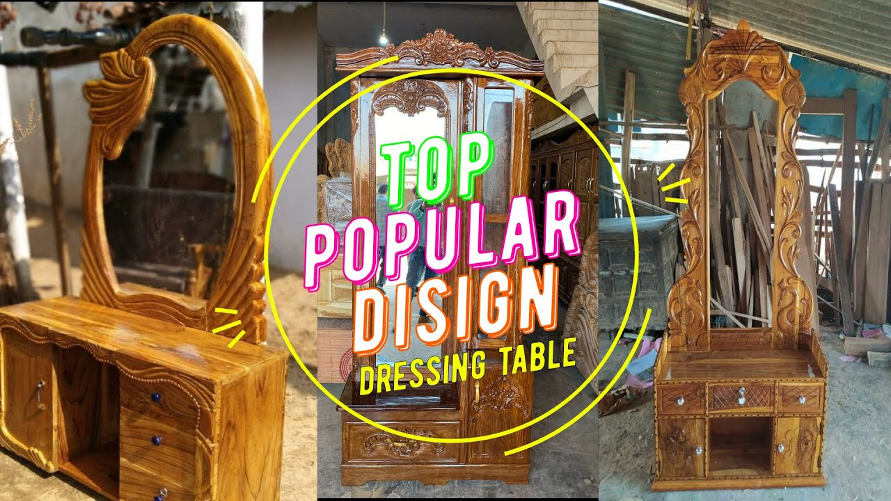 Latest Designs wooden dressing table with mirror designs/50+ Luxury Dressing Tables Designs