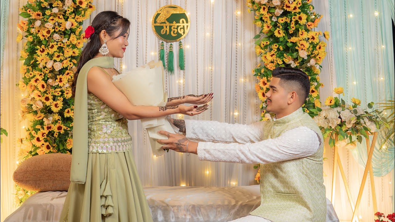 MEHENDI CEREMONY || DINESH & KUSHUM❤️