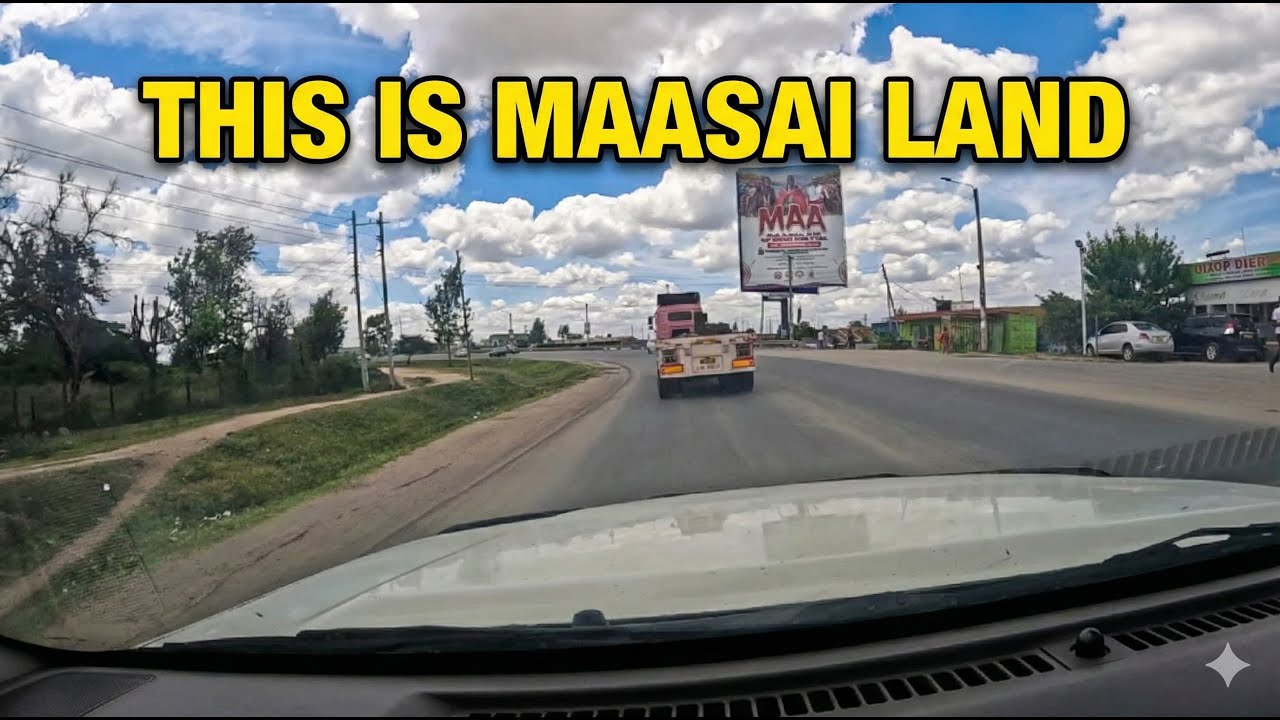 Kiserian Road to Kajiado Town is Well Paved