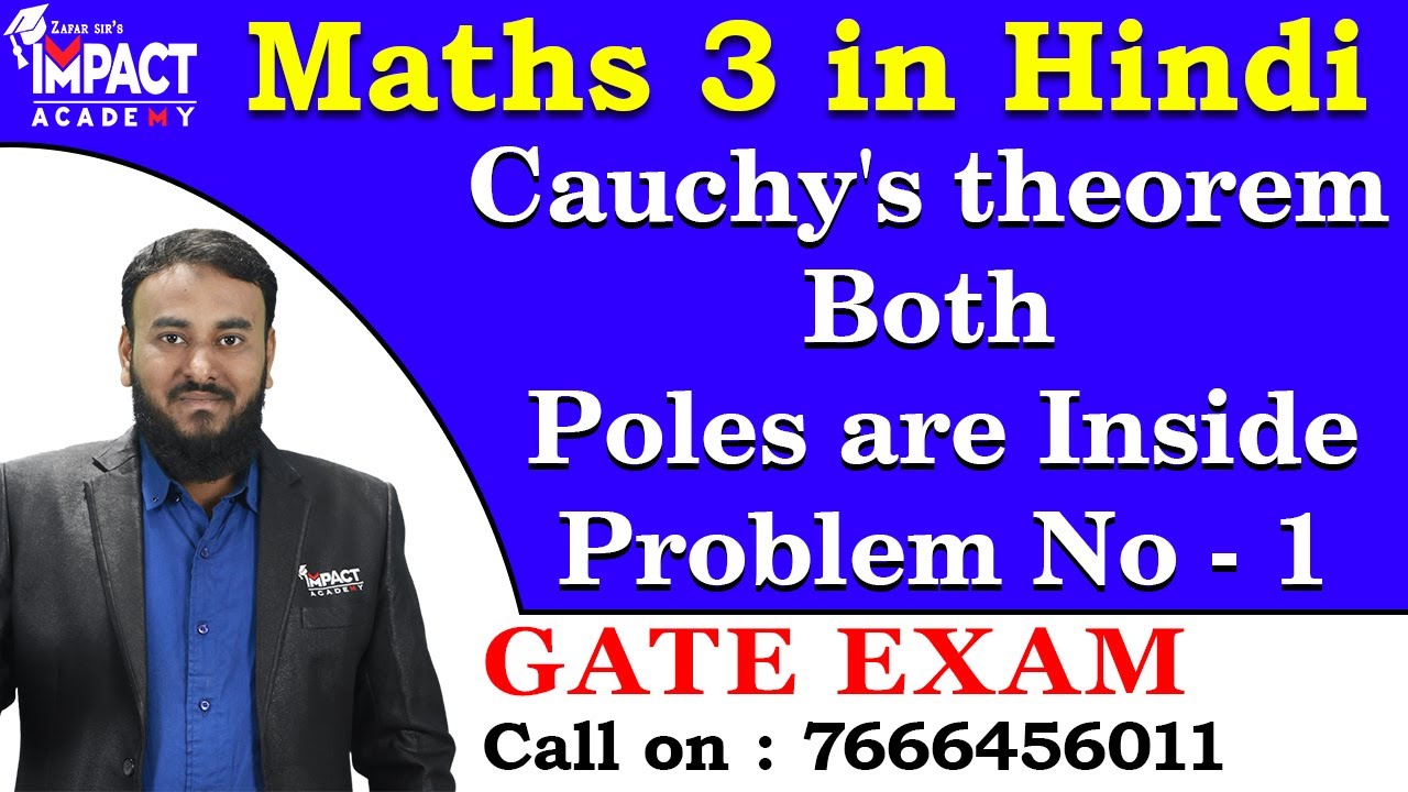Cauchy's theorem Both Poles are Inside Problem No - 1 | Engineering Maths 3 | GATE 2024 #gateexam