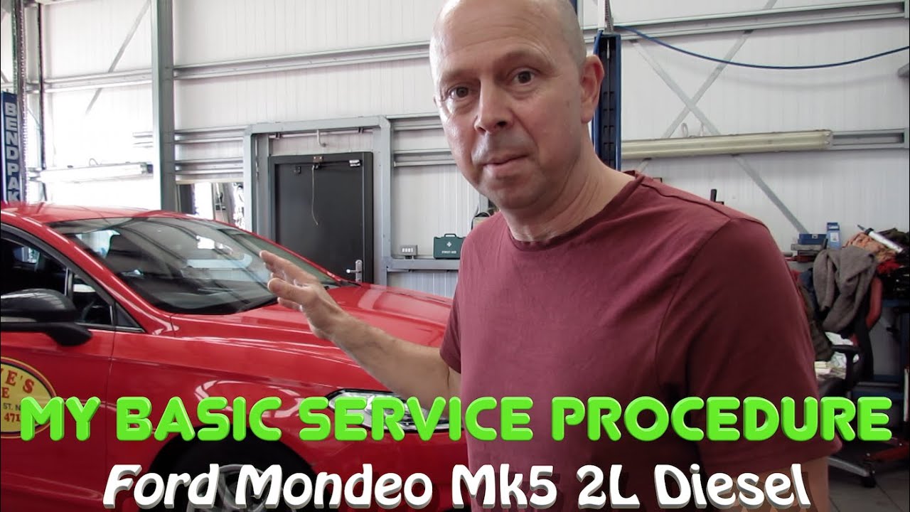 Моя базовая процедура обслуживания, Ford Mondeo Mk5 2L Diesel