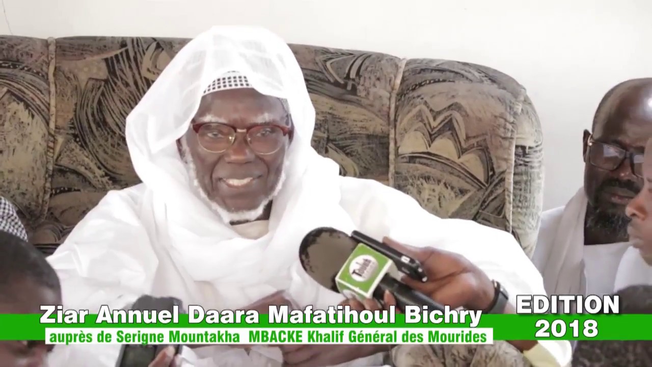 Message du Khalif S. Mountakha 19 Juin 2018 Guena Bakh Guena Nékh Ba Aldiana Ziar Mafatihoul Bichri