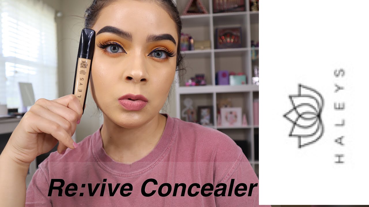Haley&rsquo;s Beauty Re:vive Concealer Review | Is it Buildable? | Nancy Lopez